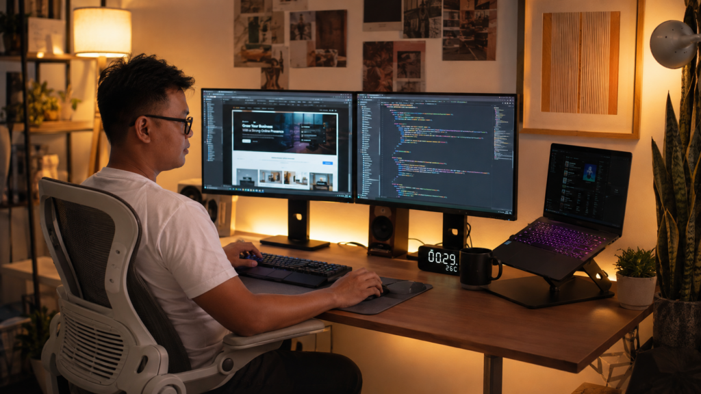 Build a website that helps your business grow.